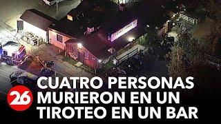 Tiroteo en bar de California: 4 muertos