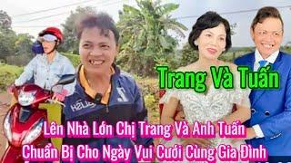 Chị trang U50 cũng tiến rần đến ngày cưới giờ lên nhà lớn chuẩn bị