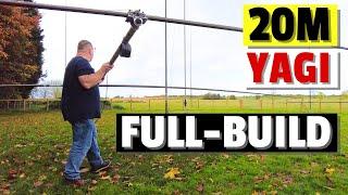 Home Brew 20m Monoband Yagi - Complete Build - How To