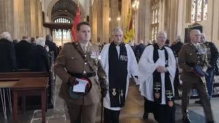 Laying up of the 6 Battalion Royal Anglian Regimental Colours Part 5