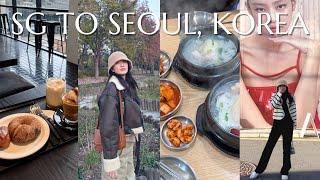 SG TO SEOUL KOREA: shopping at hongdae & exploring seongsu area, cafes in seoul, mini haul [VLOG]