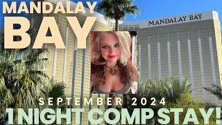 Mandalay Bay Las Vegas 1 night comp stay 2024 Resort tour