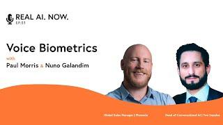 Voice Biometrics (with Paul Morris & Nuno Galandim)