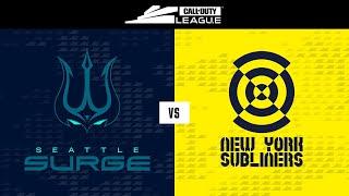 Seattle Surge vs New York Subliners | Stage III Week 2 — Paris Home Series | Day 3