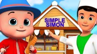 Simple Simon | Junior Squad Videos | Kindergarten Nursery Rhymes by Kids Tv