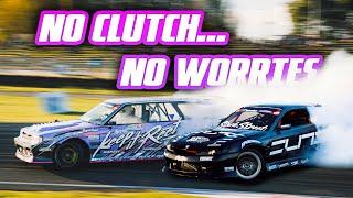 COMPETING IN D1NZ WITH A NO CLUTCH... Breaking Barrawagz
