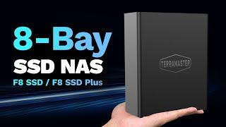 TerraMaster F8 SSD Plus - An 8-Bay SSD NAS in the Palm of Your Hand