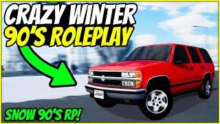 Crazy 90's WINTER ROLEPLAY!! - Greenville Roblox