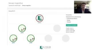Вебинар с создателем проекта. Переход на бинарно матричный маркетинг |Elysium Company|