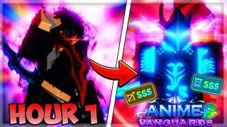 I Spent 24 HOURS Grinding For These META Units... | Anime Vanguards