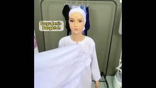 Tudung Sekolah Scuba Berdagu Getah by TudungSiComel | Tudung sekolah