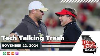 Georgia Tech already talking trash ahead of rivalry game with UGA | DawgNation Daily