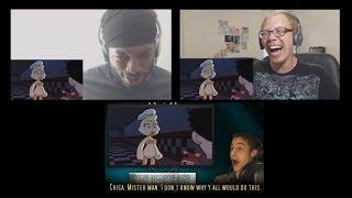 Ratchetness, Mastermax888 and Alex Side react to Fazbear & Friends!