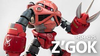 Gunpla Custom Build | RG Char's Z'GOK | Full Painted