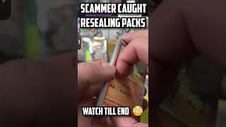 Scammer EXPOSED Resealing Prismatic Evolutions Packs on Whatnot! 