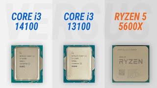 Core i3-14100 vs Core i3-13100 vs Ryzen 5 5600X w/ RTX 4090: Test in 8 games