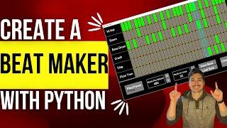 How to Program a Drum Kit in Python! Beat Making Code Tutorial!