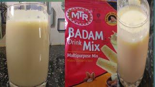 # Badam Milk Using MTR Badam Drink mix recipe in Kannada#How to make Badam Milk#