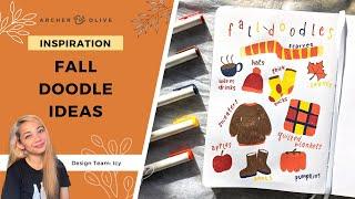 Easy Fall Doodle Ideas | Bullet Journal Ideas | Doodle With Me