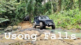 Usong Falls, Cavinti, Laguna. Mud Rock Water Crossings. Jeep Club Philippines. 15+ jeeps! Hard trail