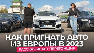 Откровенный разговор с перегонщиком авто. Как устроен бизнес в 2023 году?