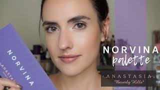 NORVINA Palette from Anastasia Beverly Hills | Swatches + 2 Eyeshadow Tutorials