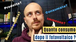 FAQ FOTOVOLTAICO - Quanto consumo dopo il fotovoltaico?