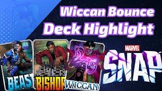 Wiccan Bounce still feels CRACKED! I can't believe they nerfed Sandman! | Marvel SNAP Deck Highlight