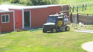 DIY Insulating Pole Barn From Outside on the Farm