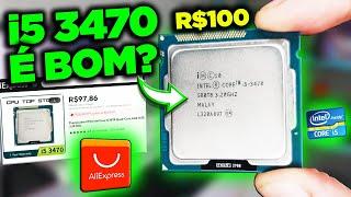 CORE i5 3470 É BOM? VALE A PENA USAR EM 2024? [UNBOXING INSTALAÇÃO E TESTES]