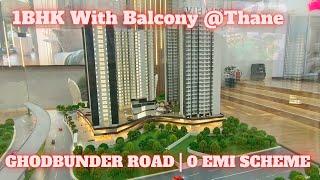 थाने का सबसे सस्ता 1बीएचके सिर्फ 45 लाख में | 1BHK with Balcony in Thane for 45 Lakhs only