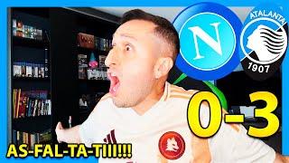 [GOL di RETEGUI e DELIRIO in LIVE] NAPOLI-ATALANTA 0-3: AS-FAL-TA-TIII‼️