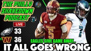  The Philly Shakedown Podcast | Eagles RIDICULOUS LOSS To The Commanders