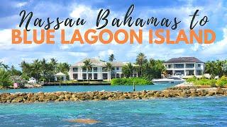 Peaceful Scenic Boat Ride from Nassau Bahamas Cruise Port to Blue Lagoon Island