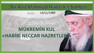 Şeyh Nazım Kıbrısi- Mükremin kul: Habibi Neccar Hazretleri