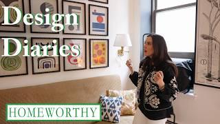 DESIGN DIARIES | Designer Hollis Loudon Transforms 3 NYC Apartments | Renter-Friendly Tips
