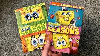 SpongeBob SquarePants: Seasons 1 - 4 DVD Unboxing New 2-Season Gift Set