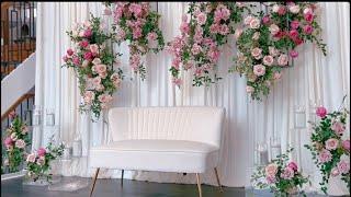 DIY - Floating Floral Stand Backdrop