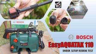 Bosch Aquatak 110 Water Jet - Unbox, Parts, Setup and Test