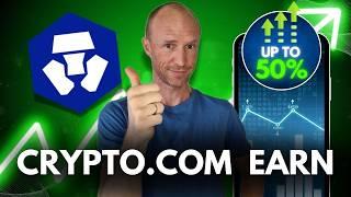 Crypto.com Earn – Up to 50% Passive Earnings! (Pros & Cons)