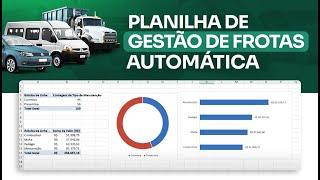 Aprenda a Criar uma Planilha de Gestão de Frotas Automática no Excel