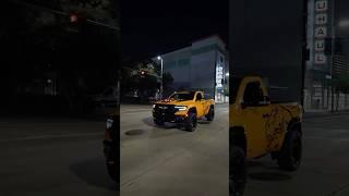 Baby TRX Taking Over Downtown Houston  #trx #hellcat #dodgeram #mopar #srt