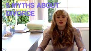 5 Myths about Divorce, Diana Romanov, Family Law Attorney, San Francisco, California