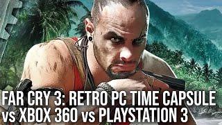 Far Cry 3 -  2012 Retro PC Time Capsule vs PS3 vs Xbox 360 - Console Perf Disaster