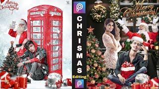 Chrismas Editing Picsart || Picsart Merry Christmas photo editing || Picsart Christmas editing 2020
