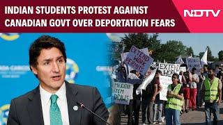 Canada Immigration | Indian Students Protest Against Canadian Government Over Deportation Fears