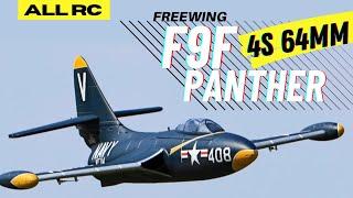 Freewing 64mm F9F Panther Demo Flight