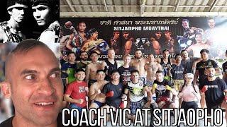 Coach Vic Training at Sitjaopho Muay Thai | WEST LOS ANGELES MUAY THAI