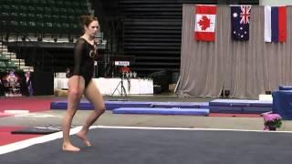 Casey Jo Magee FX  Optl  Elite Qual  2011 WOGA CLASSIC