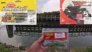 3 Lure Challenge (Berkley Power Minnow, Zoom Tiny Fluke, Yum Craw Papi)